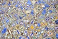 mosaic tiles floor design Royalty Free Stock Photo