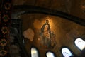 Mosaic of Virgin Mother and Child at Hagia Sophia