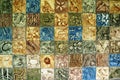 Mosaic wall of environment Royalty Free Stock Photo