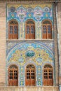 Mosaic wall of Golestan palace, Tehran, Iran