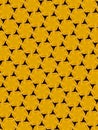 Mosaic yellow elements background