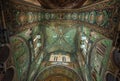 Mosaics of Basilica of San Vitale, Ravenna, Italy Royalty Free Stock Photo