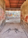 Ruins of Pompeii, ancient Roman city. Pompei, Campania. Italy.