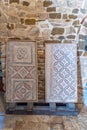 Mosaics at the episcopal basilica in Porec, Croatia