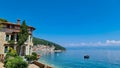 Moscenicka Draga - A small town located on the shore of the Mediterranean Sea Royalty Free Stock Photo