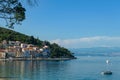 Moscenicka Draga - A small town located on the shore of the Mediterranean Sea Royalty Free Stock Photo