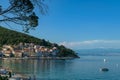 Moscenicka Draga - A small town located on the shore of the Mediterranean Sea Royalty Free Stock Photo