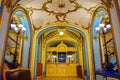 Historic hall interior of the Sanduny Baths