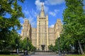 Stalin skyscraper building on Barrikadnaya Square