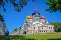 Cathedral of Igor of Chernigov in Peredelkino in summer Royalty Free Stock Photo