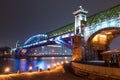 Moscow. Andreevskiy Bridge.