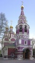 St Michael the Archangel\'s Church in Troparevo district of Moscow. Sunny spring view.