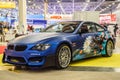 MOSCOW - AUG 2016: BMW E63/E64 M6 6er presented at MIAS Moscow International Automobile Salon on August 20, 2016 in Moscow, Russia Royalty Free Stock Photo