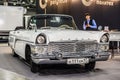 MOSCOW - AUG 2016: GAZ M13 Chaika presented at MIAS Moscow International Automobile Salon on August 20, 2016 in Moscow, Russia