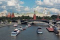 MOSCOW - August 04, 2016: Moscow Kremlin. Red square.