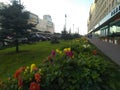 Moscow Avenue in the early morning