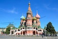 Moscow, Basil`s cathedral on Red square, Russia