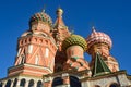 Moscow, Basil`s cathedral on Red square, Russia