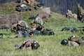 Moscow battle historical reenactment