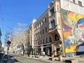 Moscow, Russia, March, 03, 2024. Moscow, Bolshaya Dmitrovka Street in spring. House 16 Royalty Free Stock Photo