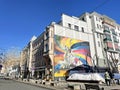 Moscow, Russia, March, 03, 2024. Moscow, Bolshaya Dmitrovka Street in spring. House 16 Royalty Free Stock Photo