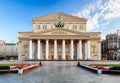 Moscow - Bolshoi theater at summer day