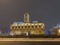 Moscow, the building of the leningrad station