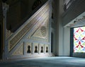 Moscow Cathedral Mosque (interior), Russia -- the main mosque in Moscow