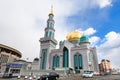 Moscow Cathedral Mosque and Olympic indoor stadium