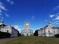 Moscow Cathedral Mosque in the sunny day. Architecture, islam.