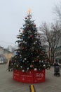Moscow Christmas Trip. School Street.