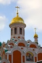 Moscow. Church. Details Royalty Free Stock Photo