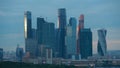 Skyscrapers of moscow city