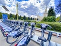 Moscow city bike rental, Near Moscow state university