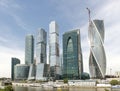 Moscow City business center