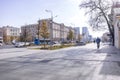 Moscow city. Garden Ring road. Novinsky Boulevard