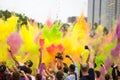 Moscow colorful race