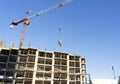 Moscow, construction of a residential building with underground parking