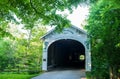 Moscow Covered Bridge, Rush County, Indiana