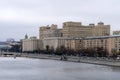 Building of the General Staff of the Russian Federation, view from the water