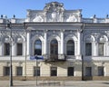 General Yermolov mansion in Prechistenka street, center of Moscow. Sunny winter view.