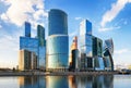 Moscow International Business Center, Russia Royalty Free Stock Photo