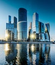 Moscow international business center, Russia Royalty Free Stock Photo