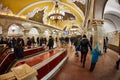 Moscow - 10 January 2017: Komsomolskaya metro station