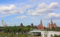 Moscow Kreml St. Basil`s Cathedral Skyline