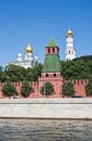 Moscow. Kremlevskaya Wall and Cathedrals