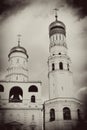 Moscow Kremlin architecture. Old church. Royalty Free Stock Photo