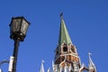 Architecture of Moscow Kremlin. Trinity tower