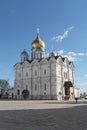Moscow Kremlin The Cathedral of the Archangel Royalty Free Stock Photo