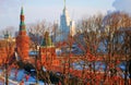 Moscow Kremlin. Color photo.